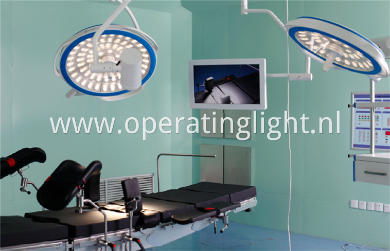 LED dual arm round operating light